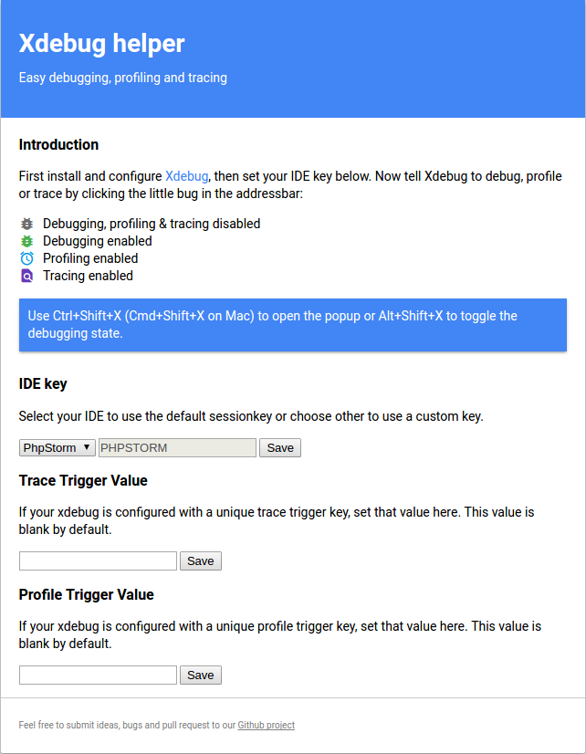 configuración xdebug-phpstorm