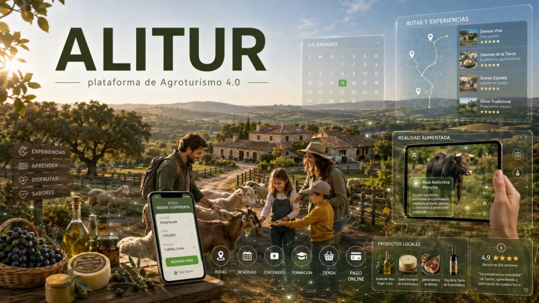 ALITUR: plataforma de Agroturismo 4.0 para conectar turismo y sector agroalimentario