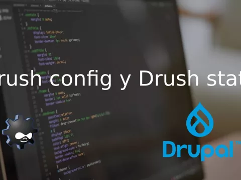 Drush config y drush state