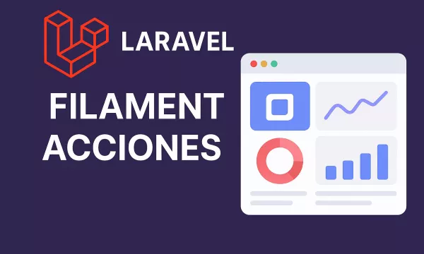 Imagen Acciones en Filament