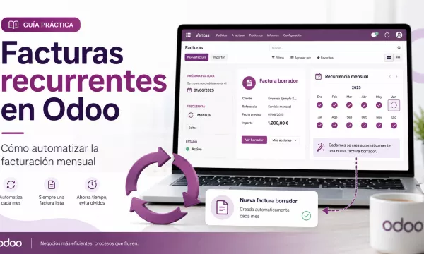 Cómo crear facturas recurrentes automáticamente en Odoo