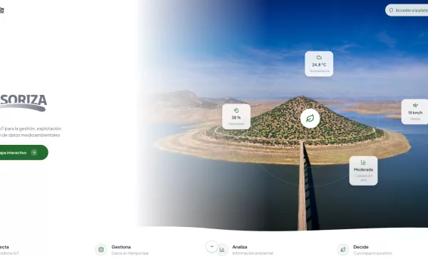 Sensoriza: Plataforma IoT para la gestión, explotación e integración de datos medioambientales