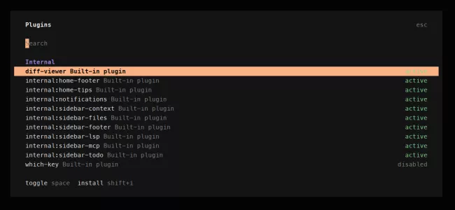 opencode plugins