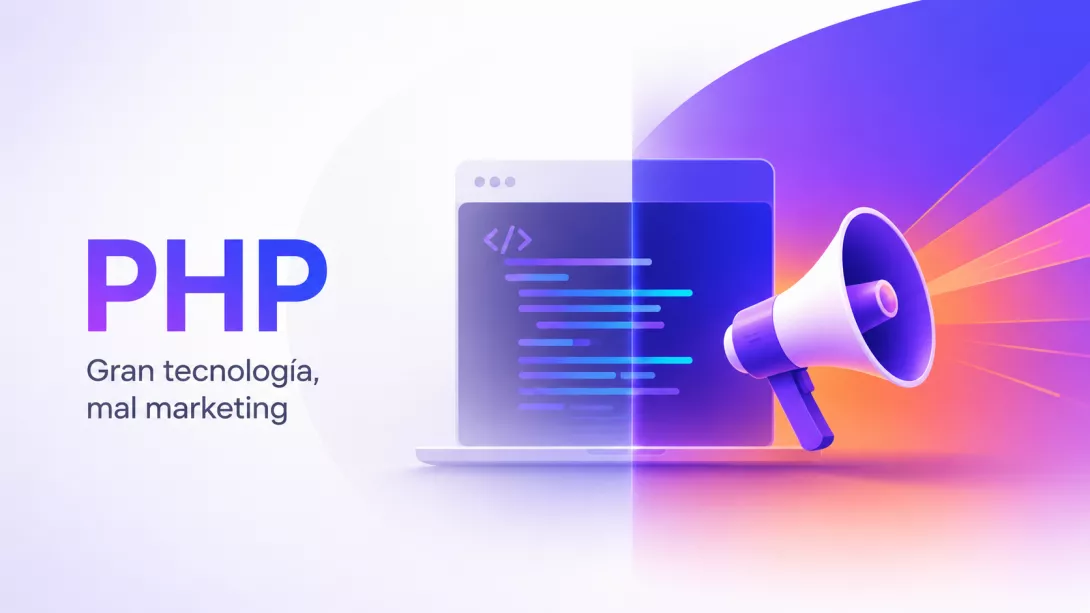 PHP Gran tecnologia Mal marketing